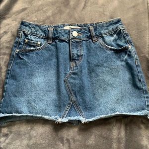 Jean skirt